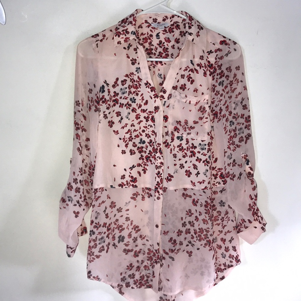 Floral blouse NWOT